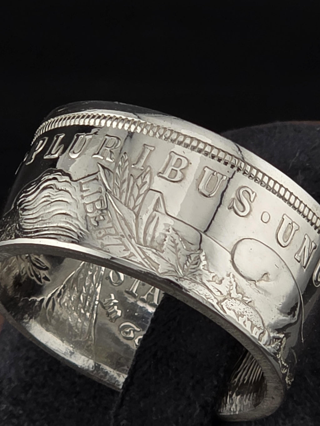 The Sovereign Morgan Silver Dollar Coin Ring Collection