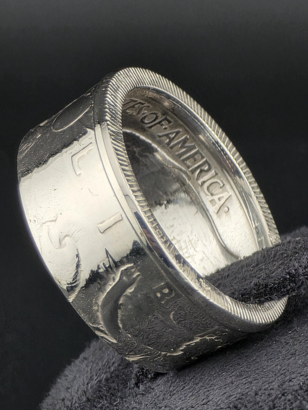 The Legacy: Walking Liberty Silver Coin Ring