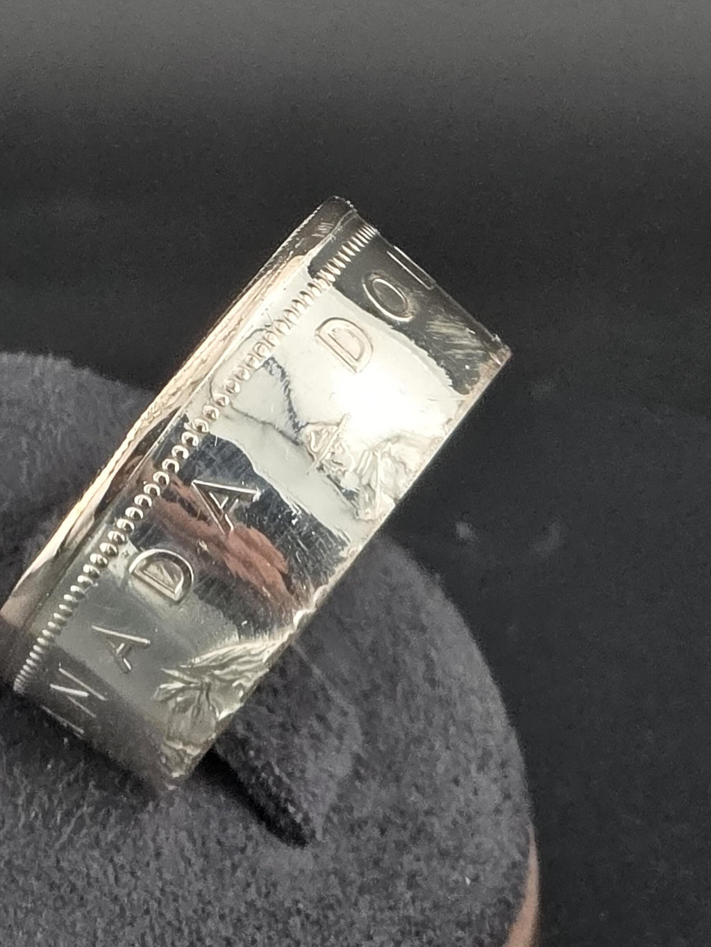 Royal Canadian Mint Centennial Silver Dollar Coin Rings