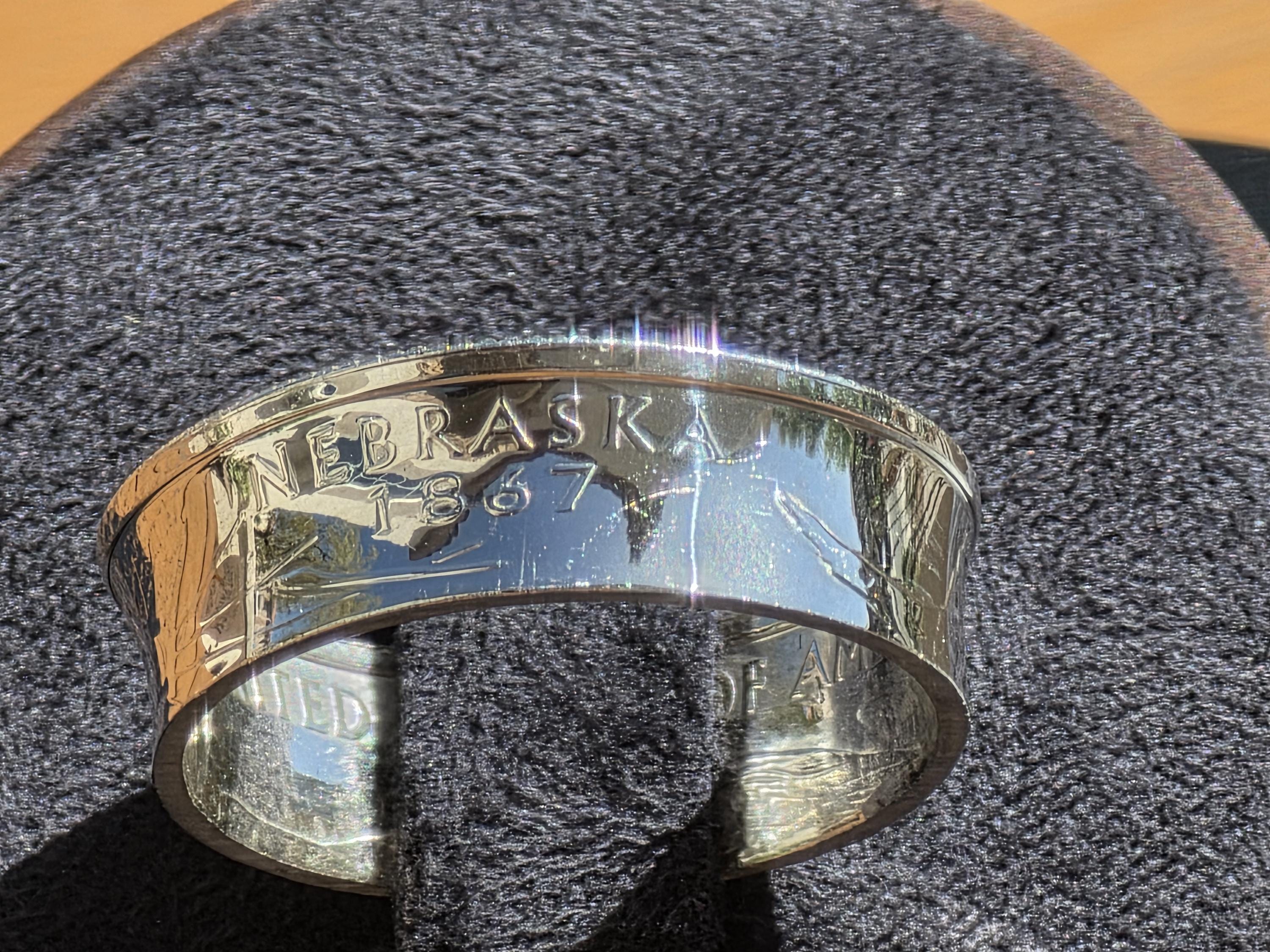 Silver Proof Statehood Quarter Rings