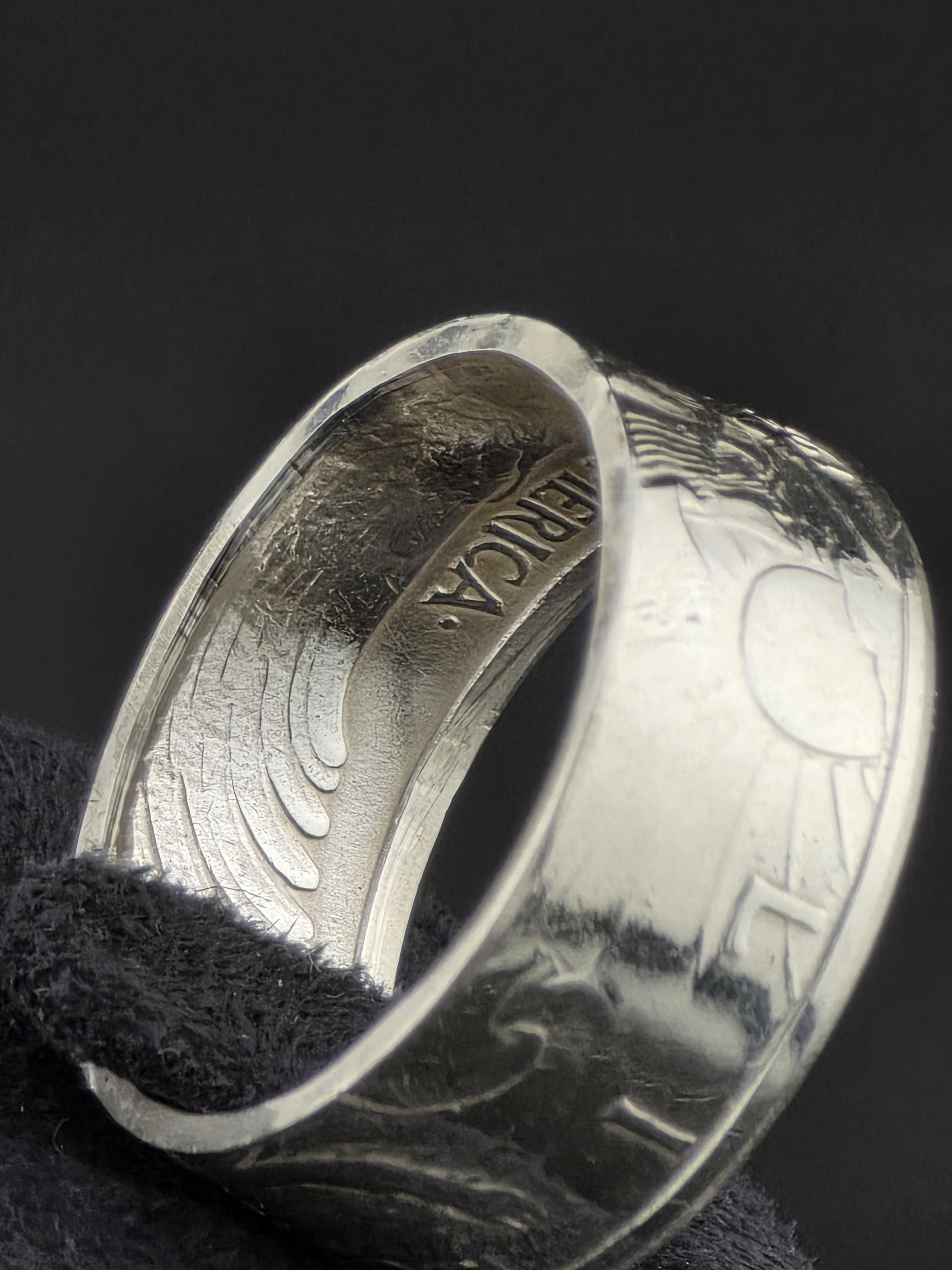 The Legacy: Walking Liberty Silver Coin Ring