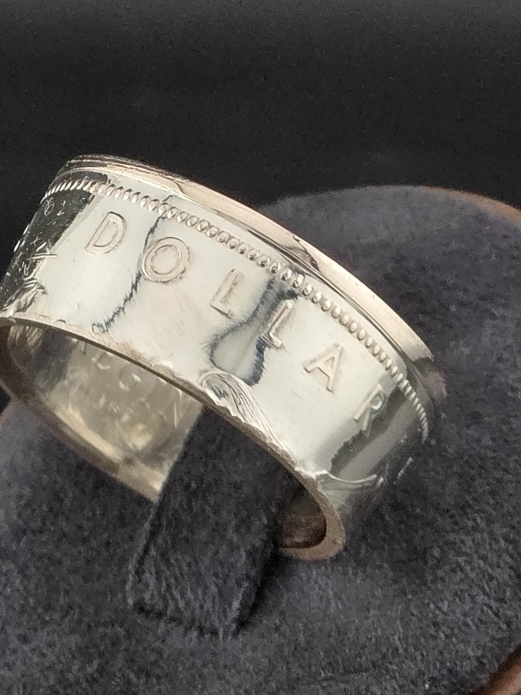 Royal Canadian Mint Centennial Silver Dollar Coin Rings