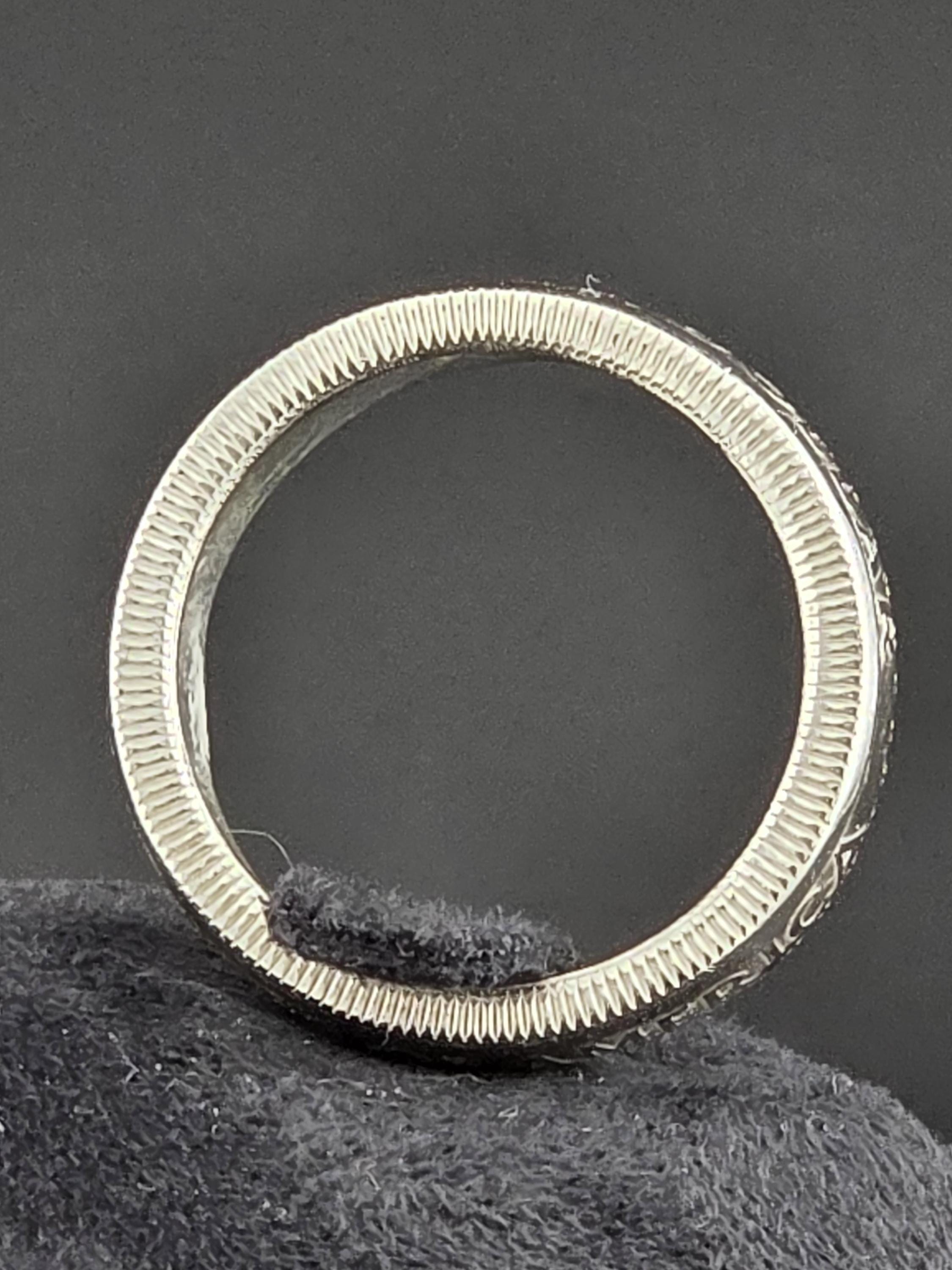 Kennedy Silver Half Dollar Coin Ring