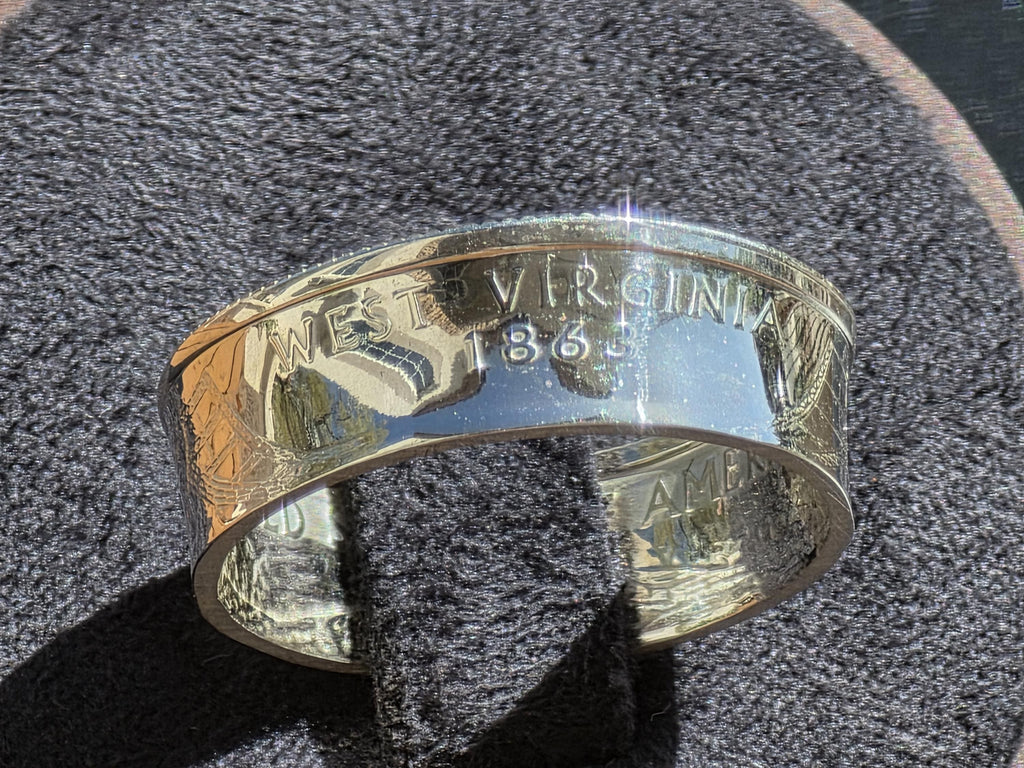 Silver Proof Statehood Quarter Rings