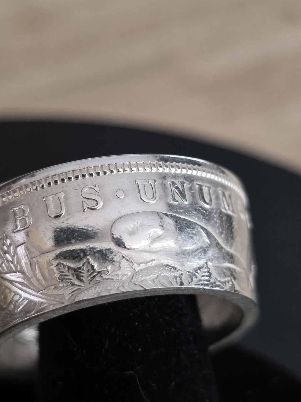 The Sovereign Morgan Silver Dollar Coin Ring Collection