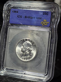 1964 US Quarter – Hand-Forged from Certified ICG Brilliant Uncirculated Slab – Made to Order