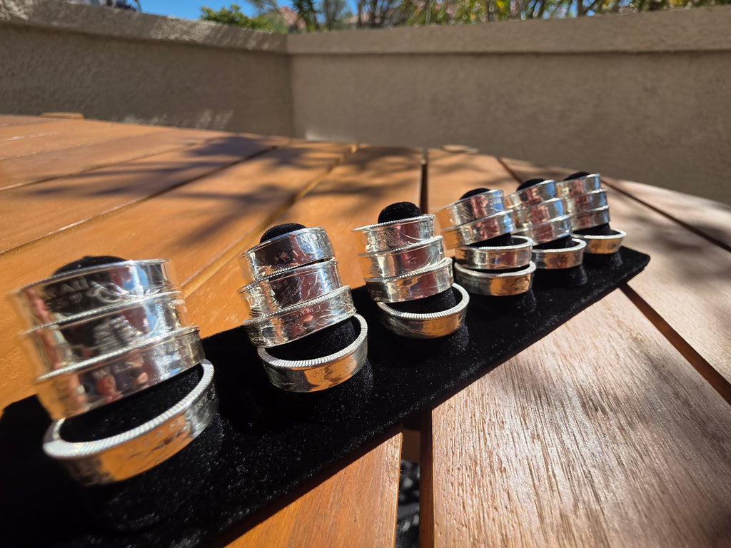 Silver Proof Statehood Quarter Rings