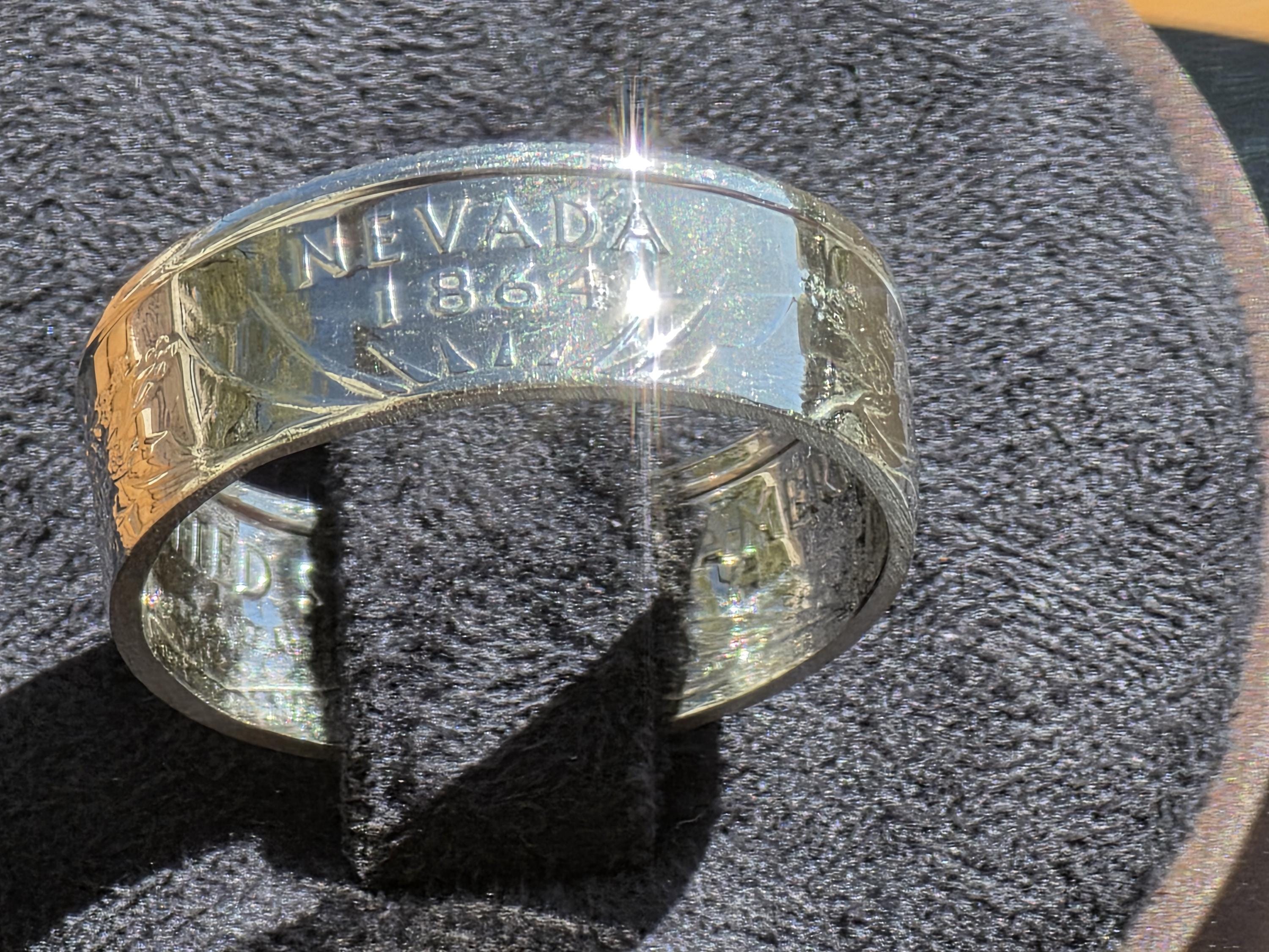 Silver Proof Statehood Quarter Rings