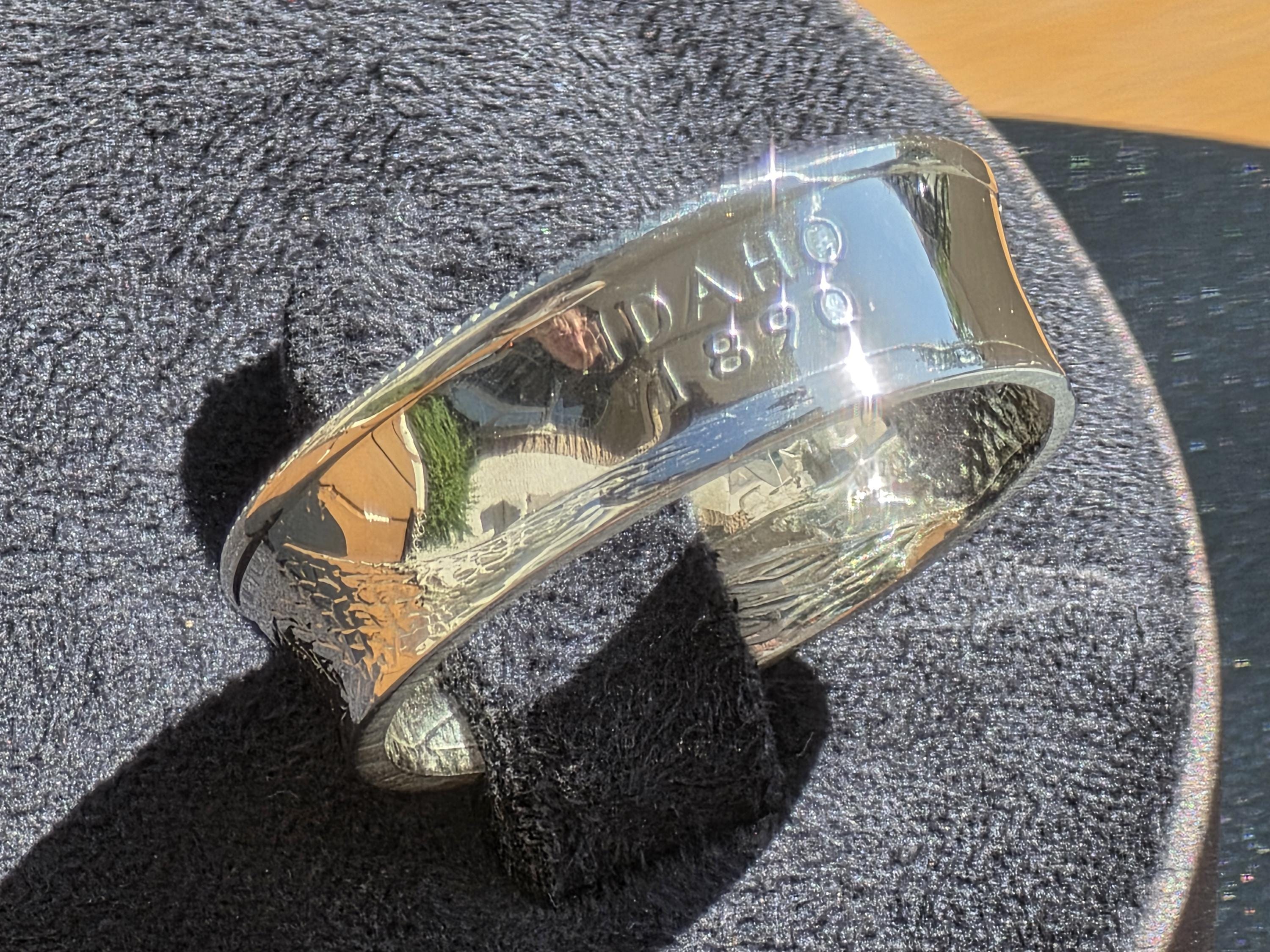 Silver Proof Statehood Quarter Rings