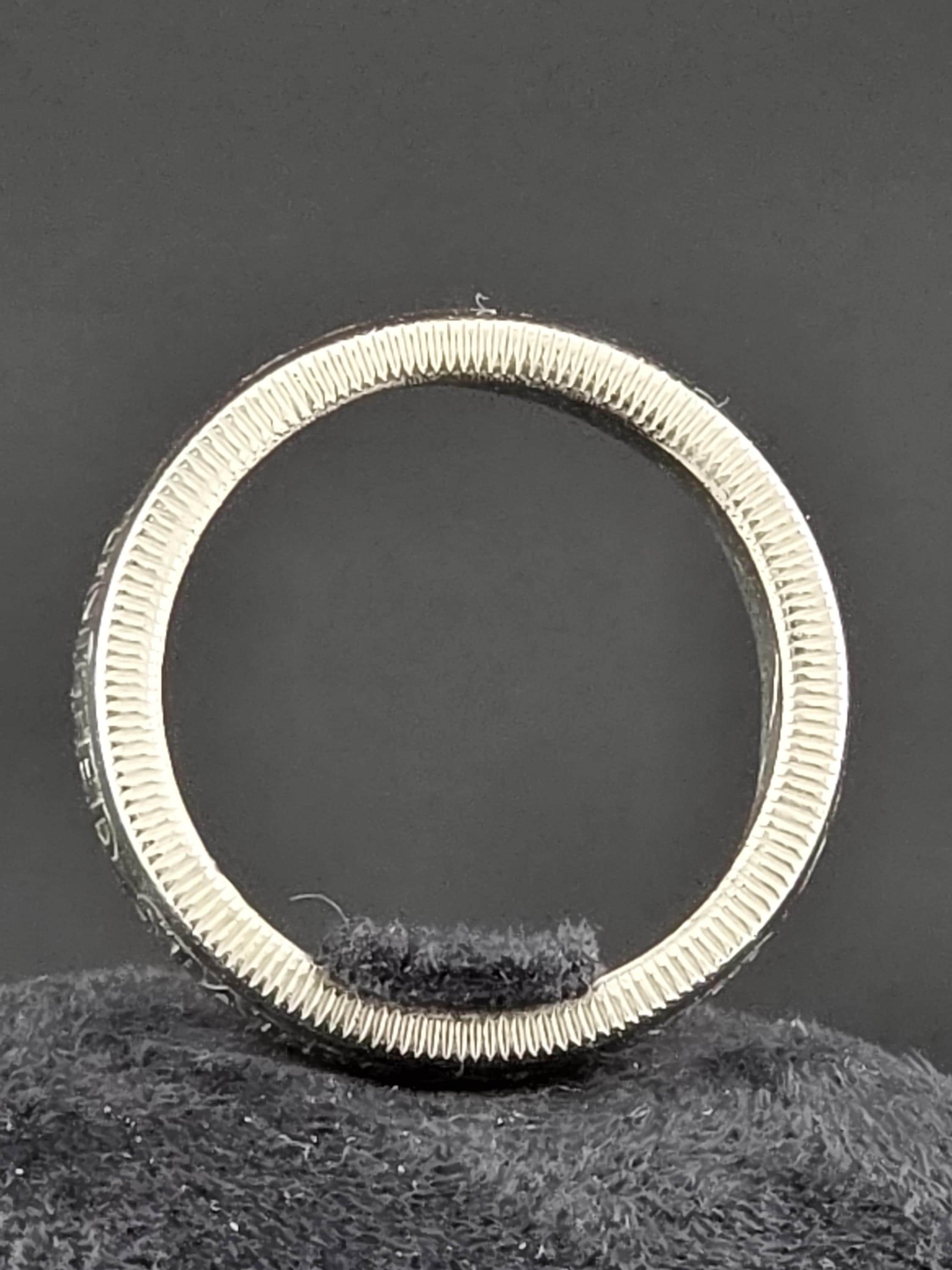 Kennedy Silver Half Dollar Coin Ring