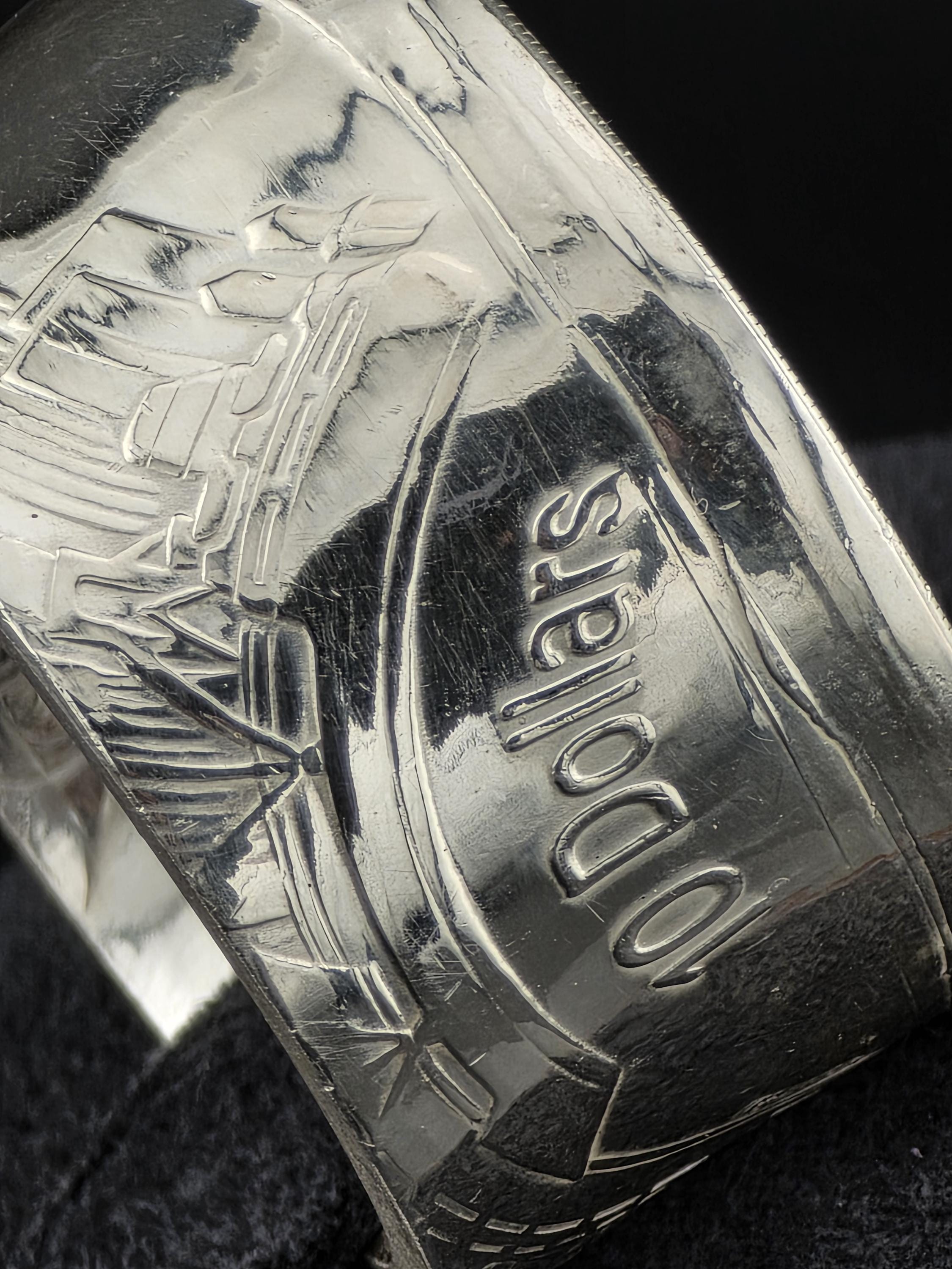 1976 Montreal Olympics World Map $10 Silver Coin Ring