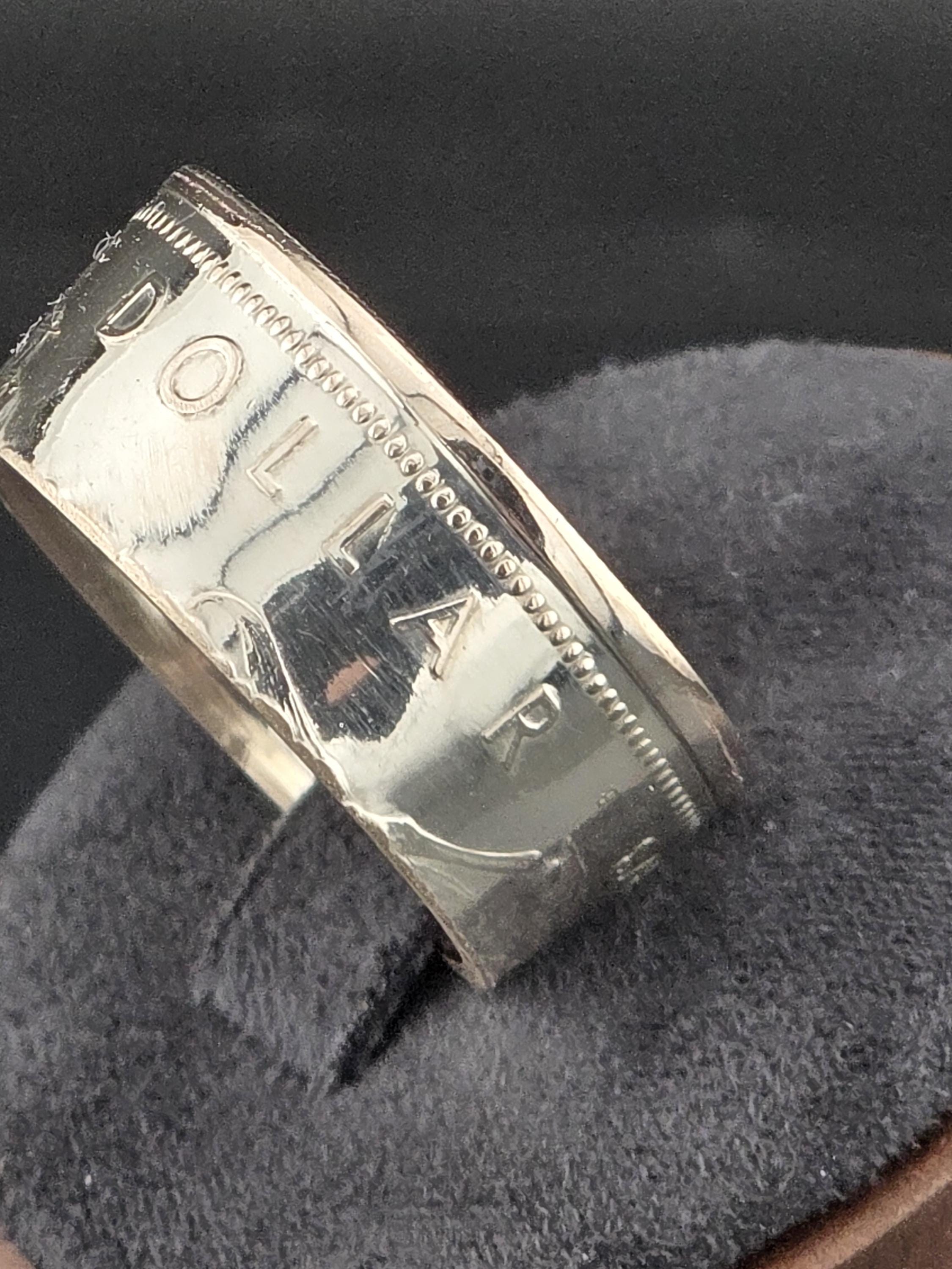 Royal Canadian Mint Centennial Silver Dollar Coin Rings