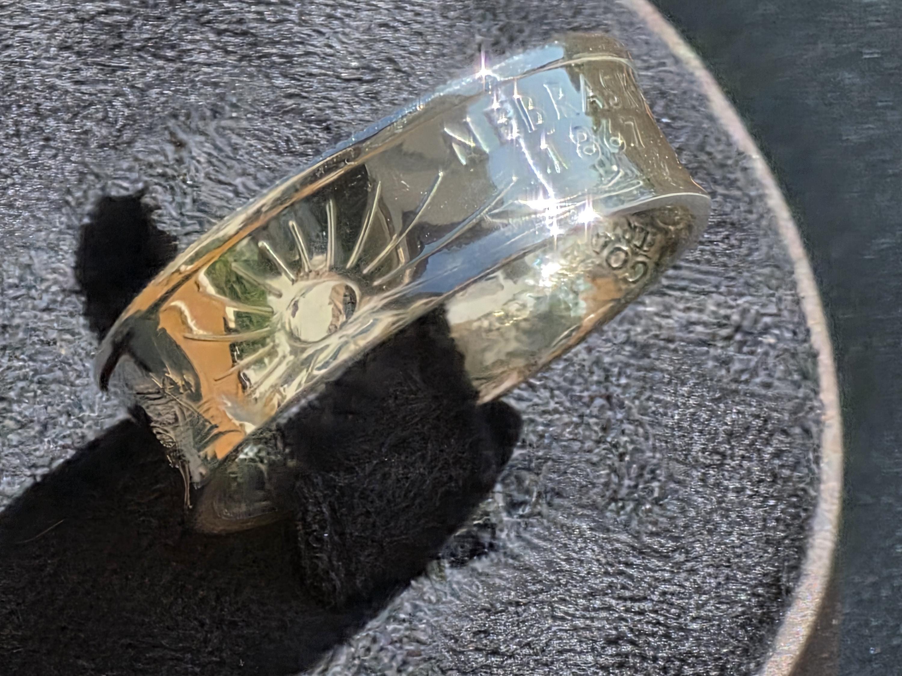 Silver Proof Statehood Quarter Rings