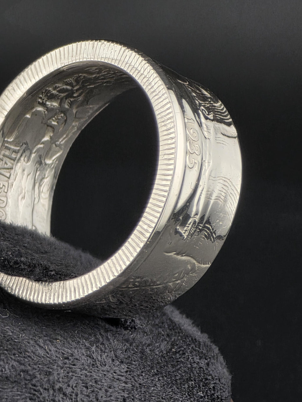 The Legacy: Walking Liberty Silver Coin Ring